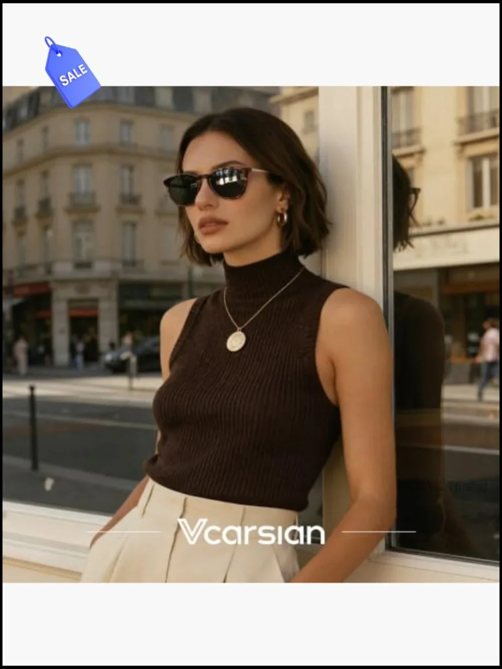 Polarized Round Sunglasses UV Protection Retro Trendy Lightweight